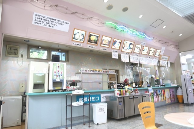 た道の駅甲斐大和内にあります飲食店の店舗