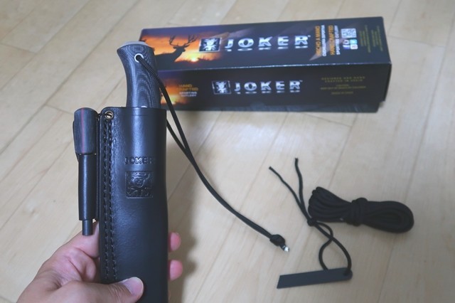 JOKERフルタングナイフ付属品やカバーケース