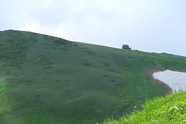 御西小屋遠望