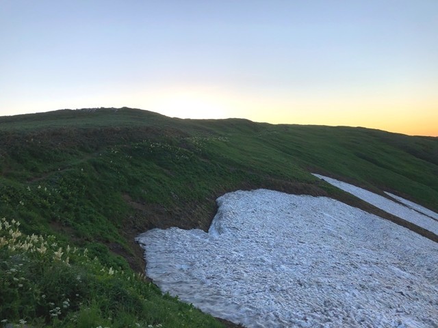 飯豊山への縦走ルート