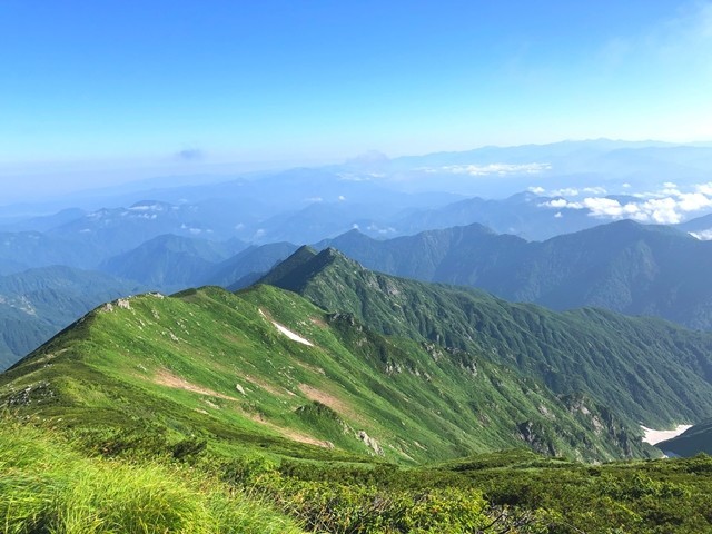 ダイグラ尾根全景