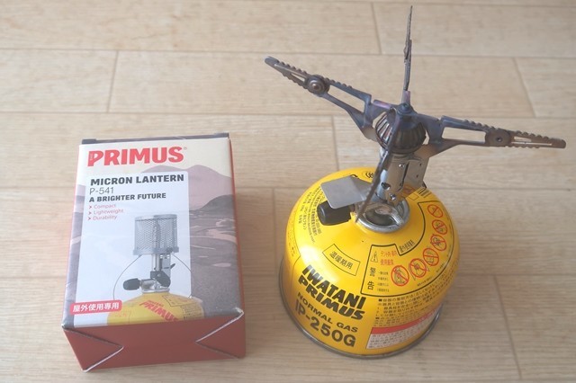PRIMUS P-115フェムトストーブ&スノーピークギガパワーランタン天オート PRIMUS P-115フェムトストーブ&スノーピークギガパワーランタン