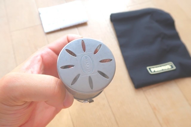 プリムスガスランタンP-541のサイズ感