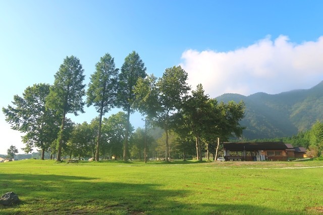 ふもとっぱらキャンプ場雄大な景色