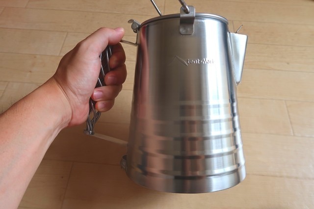 テンマクデザインステンレスケトル2Lレビュー！焚火・キャンプ用