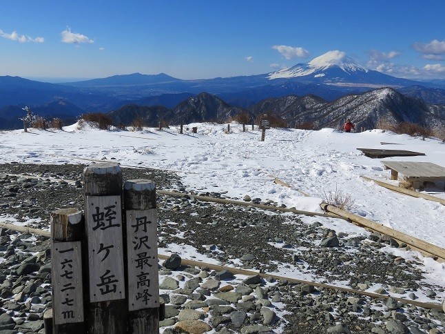 高速直通バスで登れる丹沢の山は塔ノ岳