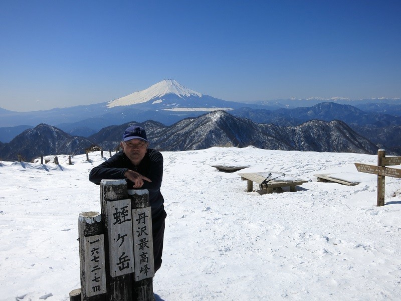 東京⇔丹沢直通高速バスだと蛭ヶ岳山頂は登れない