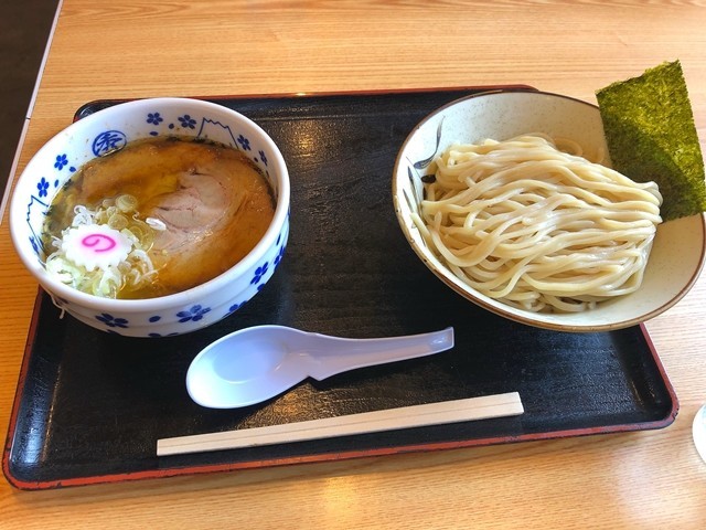 大勝軒で食べたチャーシューつけ麵