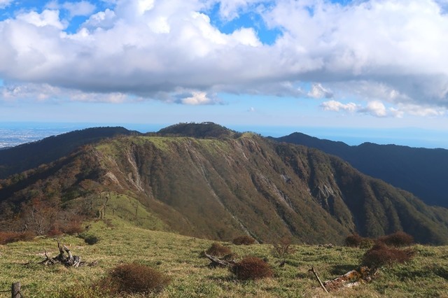 目指す丹沢山へのルート