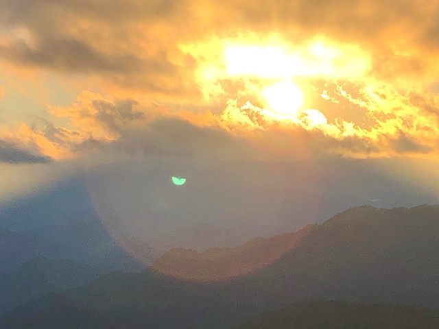 ダイヤモンドが富士が見える場所