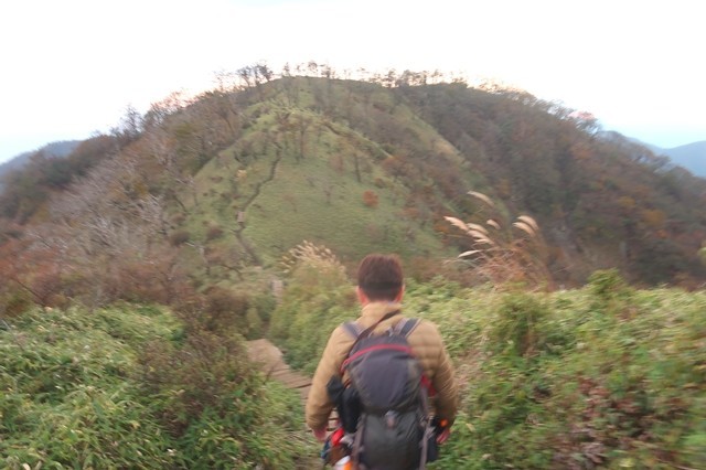 丹沢山で登山仲間と合流