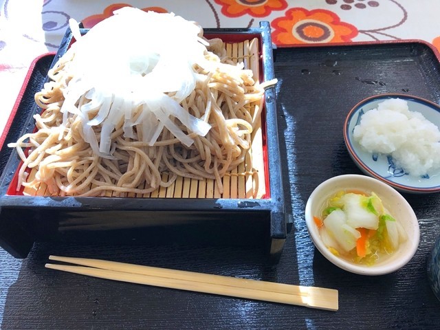 お食事処六合の里しらすなで食べた蕎麦