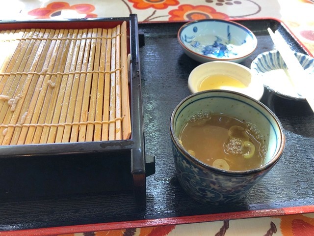 完食したお蕎麦の様子