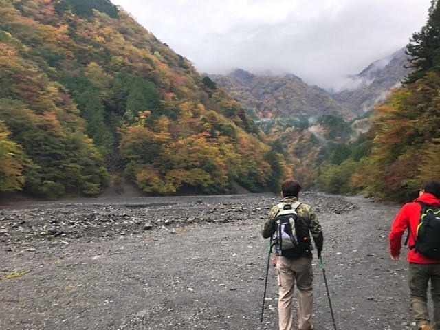 登山中の会話