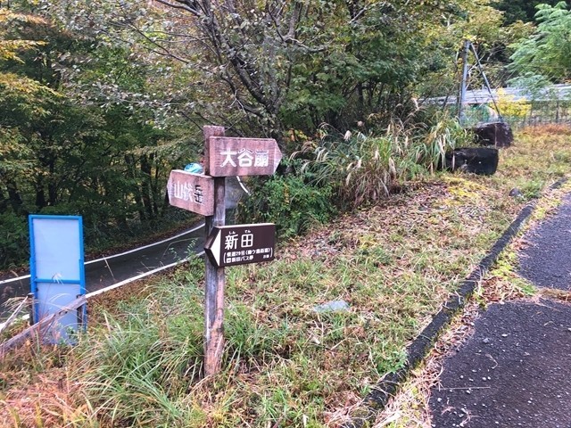 山伏岳・新田の分岐