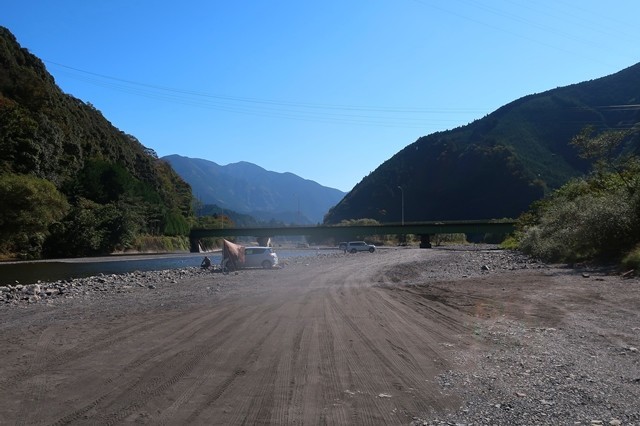 静岡県の玉川自然広場の広さの様子