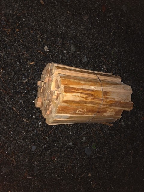 梅ヶ島キャンプ場の薪の値段