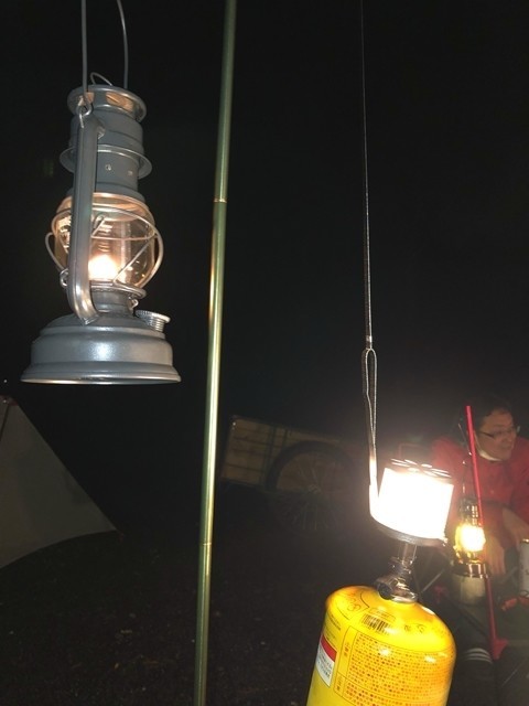 フュアハンドベイビースペシャル276ランタンとプリムスガスランタン