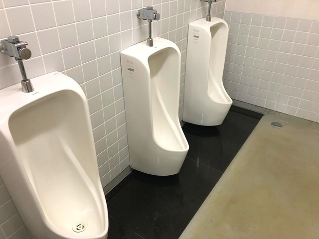 野反湖キャンプ場のトイレ