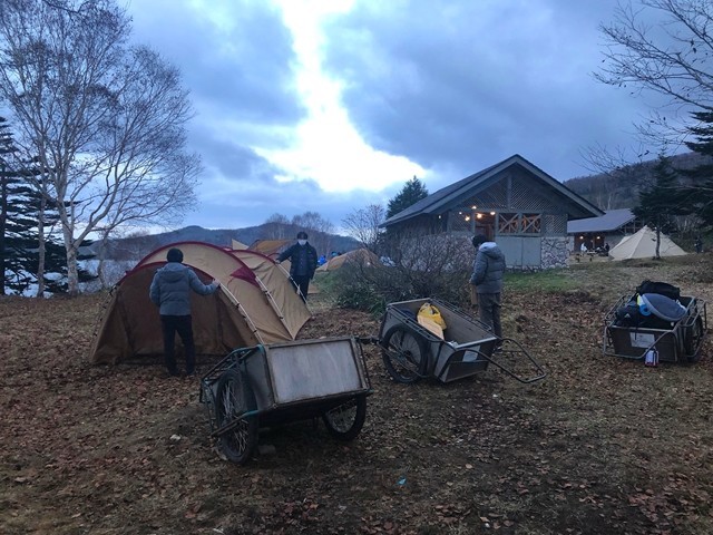 一緒にキャンプした仲間達