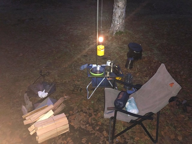 野反湖キャンプ場で使用したキャンプグッズ