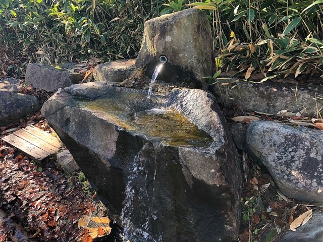 野反湖キャンプ場の水場