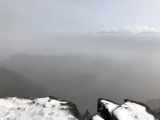 御在所岳雪景色