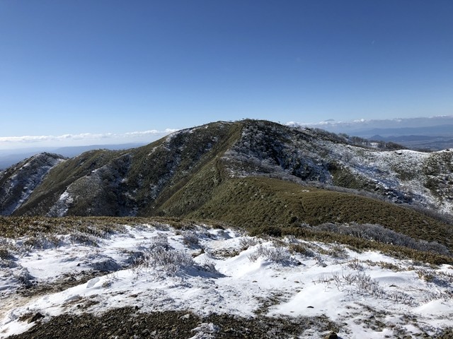 雨乞岳登山道景色