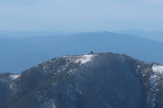 綿向山の山頂