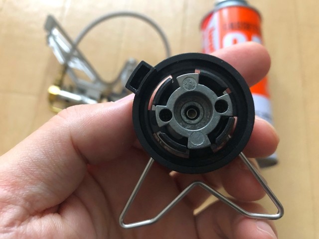 ＣＢ缶・ＯＤ缶互換アダプターが使えるガスバーナー使い方