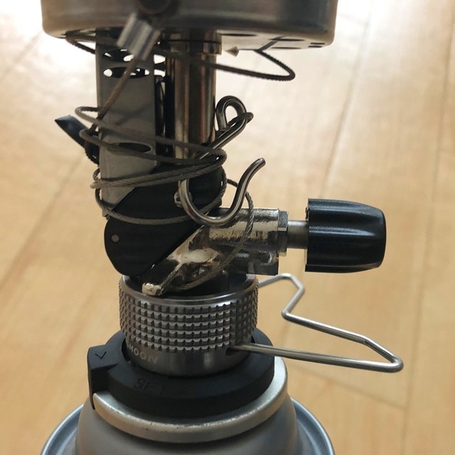 ＣＢ缶・ＯＤ缶互換アダプターでガスランタンにも使えて経済的