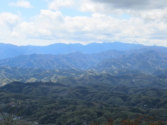 山深い奥武蔵の景色