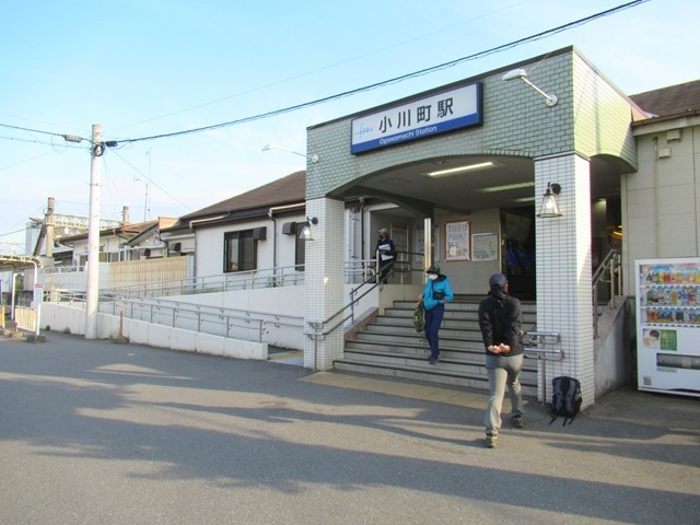 外秩父七峰縦走ハイキング大会の会場がある小川町駅