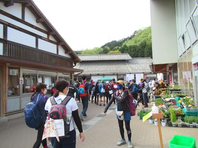 東秩父村和紙の里の混雑様子