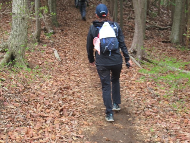 外秩父七峰縦走ハイキング大会健脚な登山者