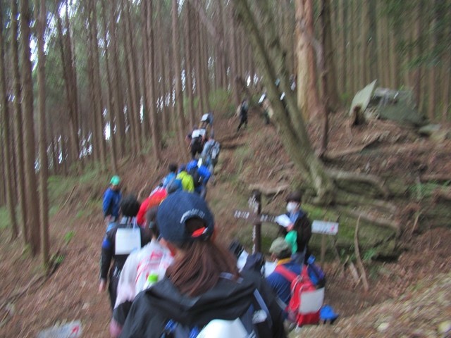 外秩父七峰縦走ハイキング大会中の妄想