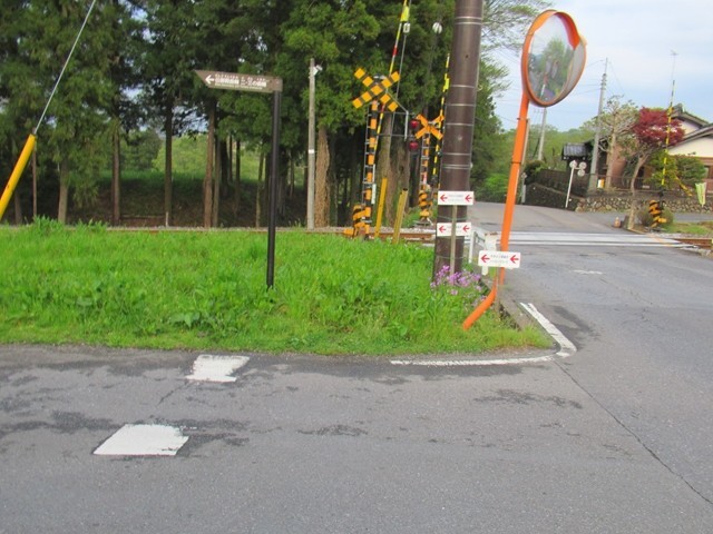 外秩父七峰縦走ハイキング大会踏切