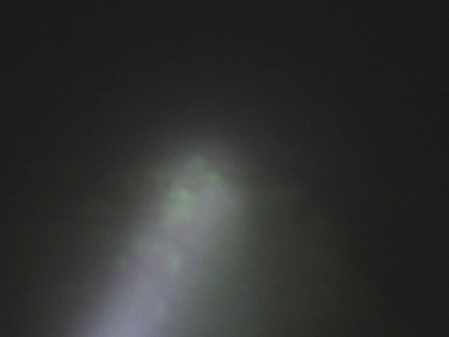 台高山脈テント泊縦走2日目の朝の様子