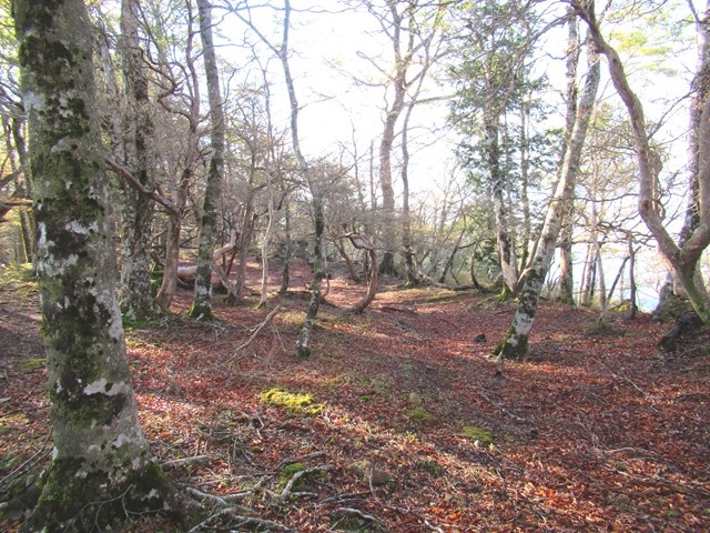 池木屋山テント泊縦走中の様子