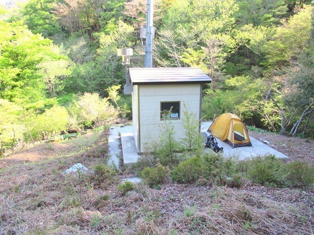 台高山脈縦走路雨量測定所