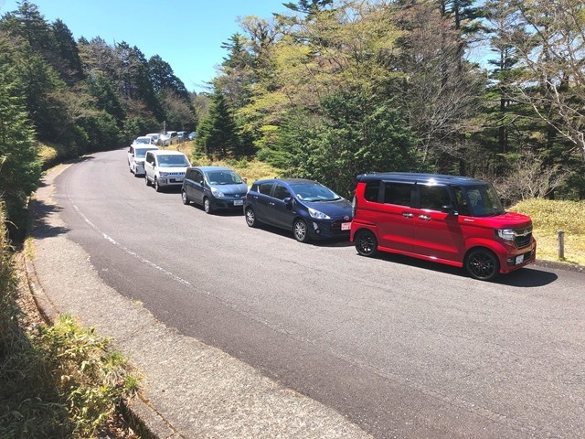 筏場道の入口（大台辻登山口)