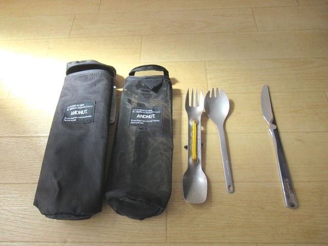 ユーコ(UCO)チタンスポークレビュースプーンフォーク一体モデル