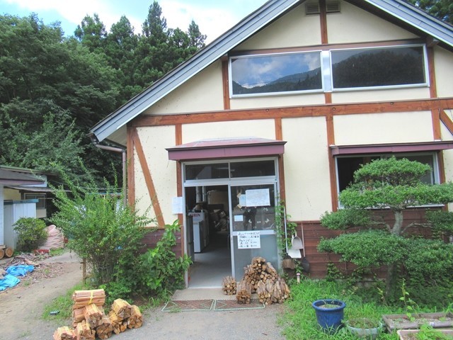 椿荘オートキャンプ場の受付