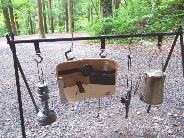 椿荘オートキャンプ場のお洒落キャンパー