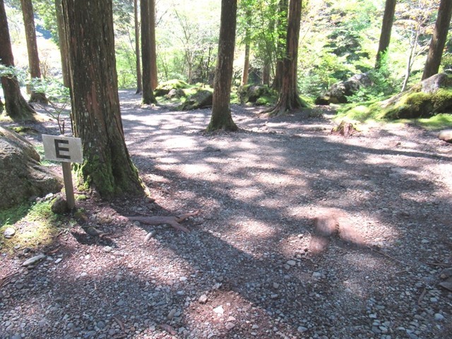 奥山温泉キャンプEサイト