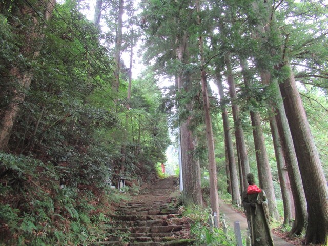 阿弥陀寺の桟道