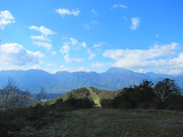 戸隠山、高妻山の景色