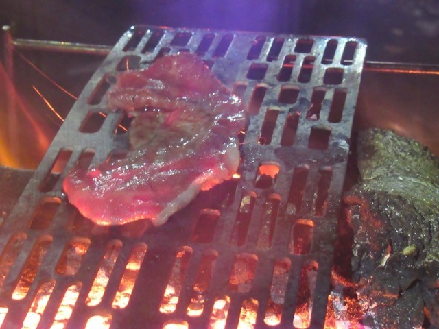 楽しいキャンプ中の様子