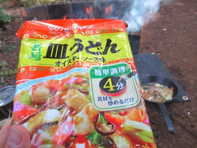 キャン飯で作る皿うどん