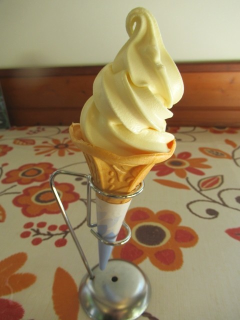 レストハウス伊那ヶ湖のソフトクリーム